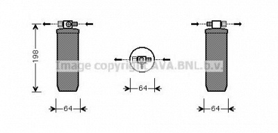 AVA QUALITY COOLING ped270 -  Осушитель, кондиционер